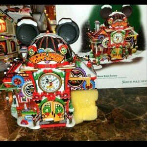 RARE & HTF Department 56 Mickey Mouse Watch Factory